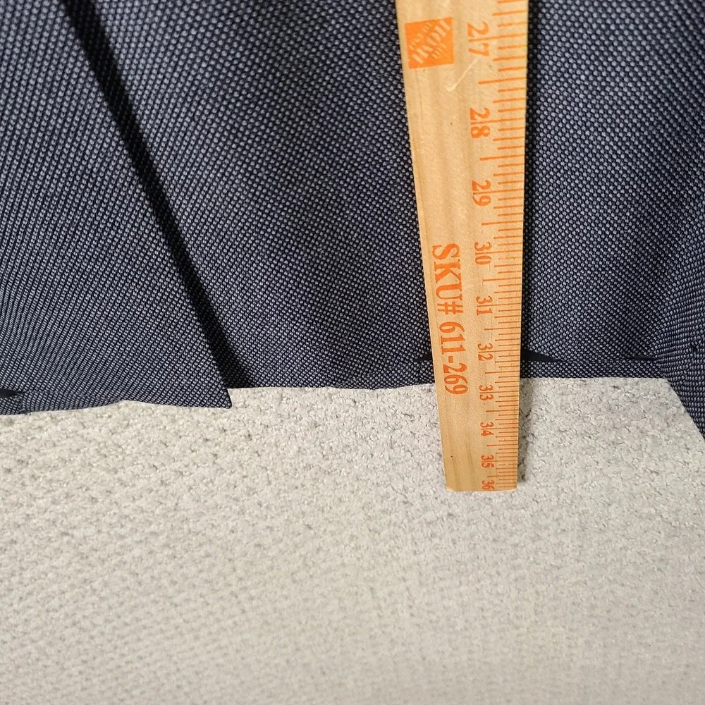 Robert Stock Jacket Mens 42L Gray Blazer‎ Birdseye Knit 2 Btn Hand Tailored VTG